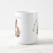 作家のミューズ・マグ：彼女の作品の女性深い コーヒーマグカップ (中央)