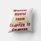 作家のモチベーションを章ごとに押し進める クッション (裏面)