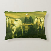 作家のレフNikolaevich Tolstoy アクセントクッション (正面)