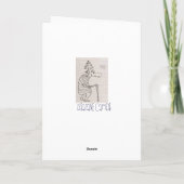 作家のロール上の机 カード (裏面)