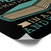 作家の作家ギャグを悩ませなおもしろいい ポスター (角)