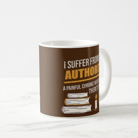 作家の作書家の作家 コーヒーマグカップ (正面右)