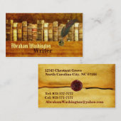 作家の名刺 名刺 (正面/裏面)