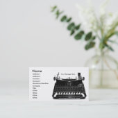 作家の名刺 名刺 (スタンド正面)