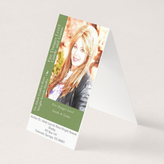 作家の名刺 名刺 (裏面)