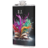 作家の喜びカラフル フラスク (左)