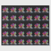 作家の喜びカラフル ラッピングペーパー (フラット)