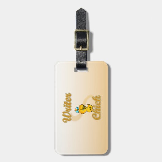 作家の女 ラゲッジタグ (正面縦)