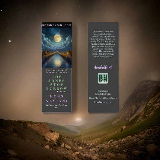 作家の宣伝用ダークグレーの謎