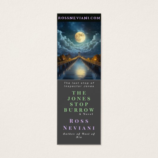 作家の宣伝用ダークグレーの謎 (正面)