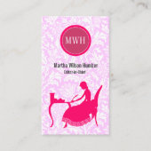 作家の小説家の作家の編集者のヴィンテージの上品 名刺 (正面)