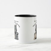 作家の猫コーヒーマグ マグカップ (中央)