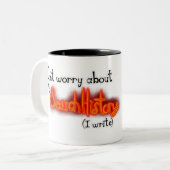 作家の秘密 ツートーンマグカップ (正面左)