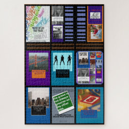 作家の蔵書のパズル ジグソーパズル