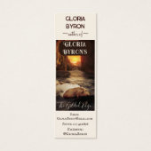 作家の販促資料のブックマーク (正面)