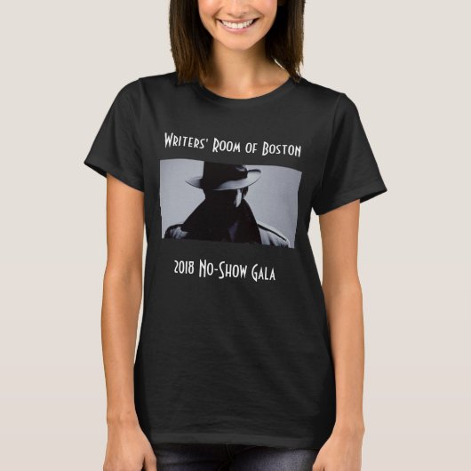 作家の部屋の2018年の無断欠席のお祭りの暗闇 Tシャツ (正面)