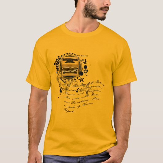 作家の錬金術 Tシャツ (正面)