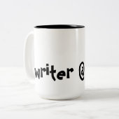 作家の@仕事のマグ ツートーンマグカップ (正面左)