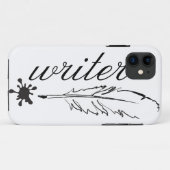 作家のiPhoneの場合 Case-Mate iPhoneケース (裏面(横))