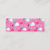 作家またはライタプロモーションのミニブックマーク スキニー名刺 (裏面)