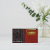 作家または出版業者の名刺 名刺 (スタンド正面)