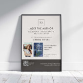 作家イベント カスタム ブックサイン QRコード ポスター