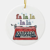 作家オーナメントクリスマスオーナメント#3 | セラミックオーナメント (正面)