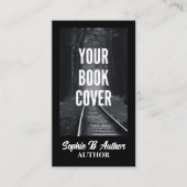 作家カスタムブックカバー宣伝用名刺 名刺 (正面)