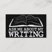 作家カード 名刺 (裏面)