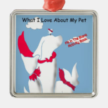 作家クリスマスブックオーナメント