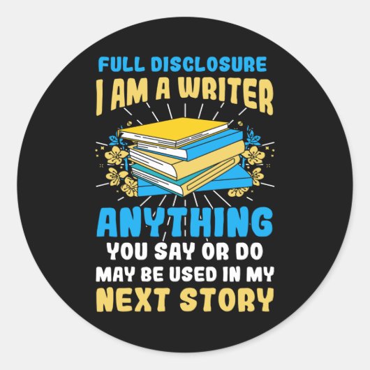 作家ネクストストーリー作家作家書 ラウンドシール (正面)