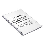 作家ノートかジャーナル ノートブック (右側)