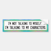 作家バンパーステッカー