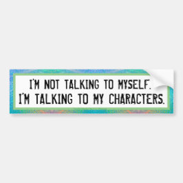 作家バンパーステッカー バンパーステッカー