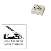 作家パーソナライズされたの木印 ラバースタンプ (押印)