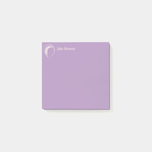 作家パープルマカロン ポストイット (正面)