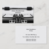 作家ビジネスプロフィールカード 名刺 (正面/裏面)