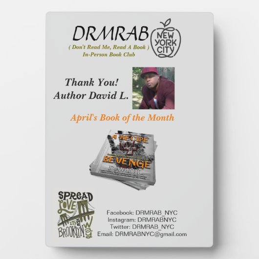 作家フォトプラーク フォトプラーク (正面)