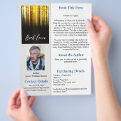 作家ブックワンシートプロモーション販売シート チラシ (手)