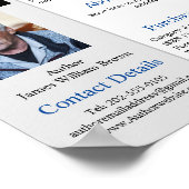 作家ブックワンシートプロモーション販売 ポスター (角)