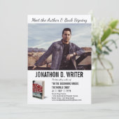 作家ブック署名クラフト 招待状 (スタンド正面)