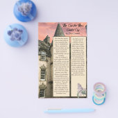 作家プロモーションバイトのサイズストーリーフォロワー チラシ (シングル)