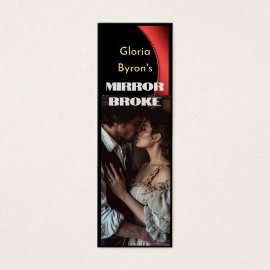 作家プロモーション鏡のブックマークが壊れた (正面)