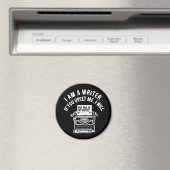 作家ユーモアのあるの引用文 マグネット (インサイチュ (食洗機))