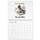 作家ライターインスピレーションウォールカレンダー カレンダー (2月 2026)