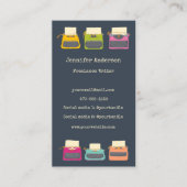 作家ライターエディターカスタムタイプライター 名刺 (正面)