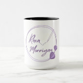 作家ロゴMug from RheAccents マグカップ (中央)