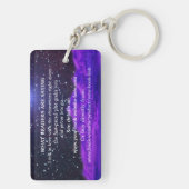 作家作家プロモーション宇宙SF キーホルダー (裏面)