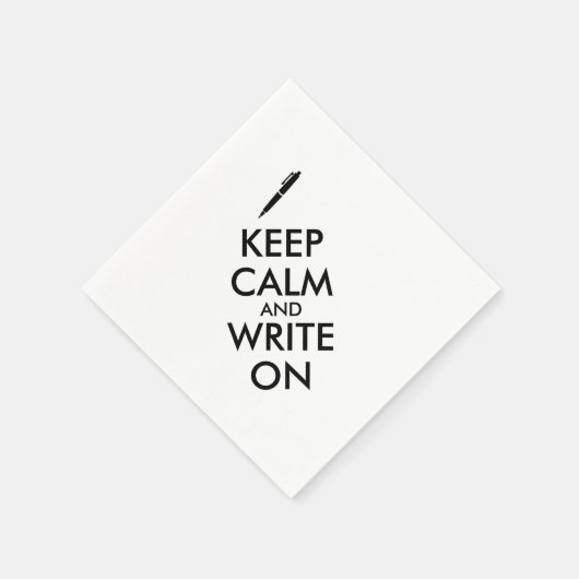 作家保ギフトは静書かペンカスタム スタンダードカクテルナプキン (角)