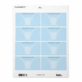 作家剣と盾によるサイン ラベル (フルシート)